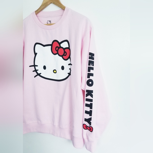 NEW Hello Kitty Pink Sweatshirt - Picture 6 of 11